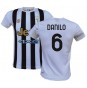 Maglia Juventus Danilo 6 ufficiale replica 2021/22  con pantaloncino nero 